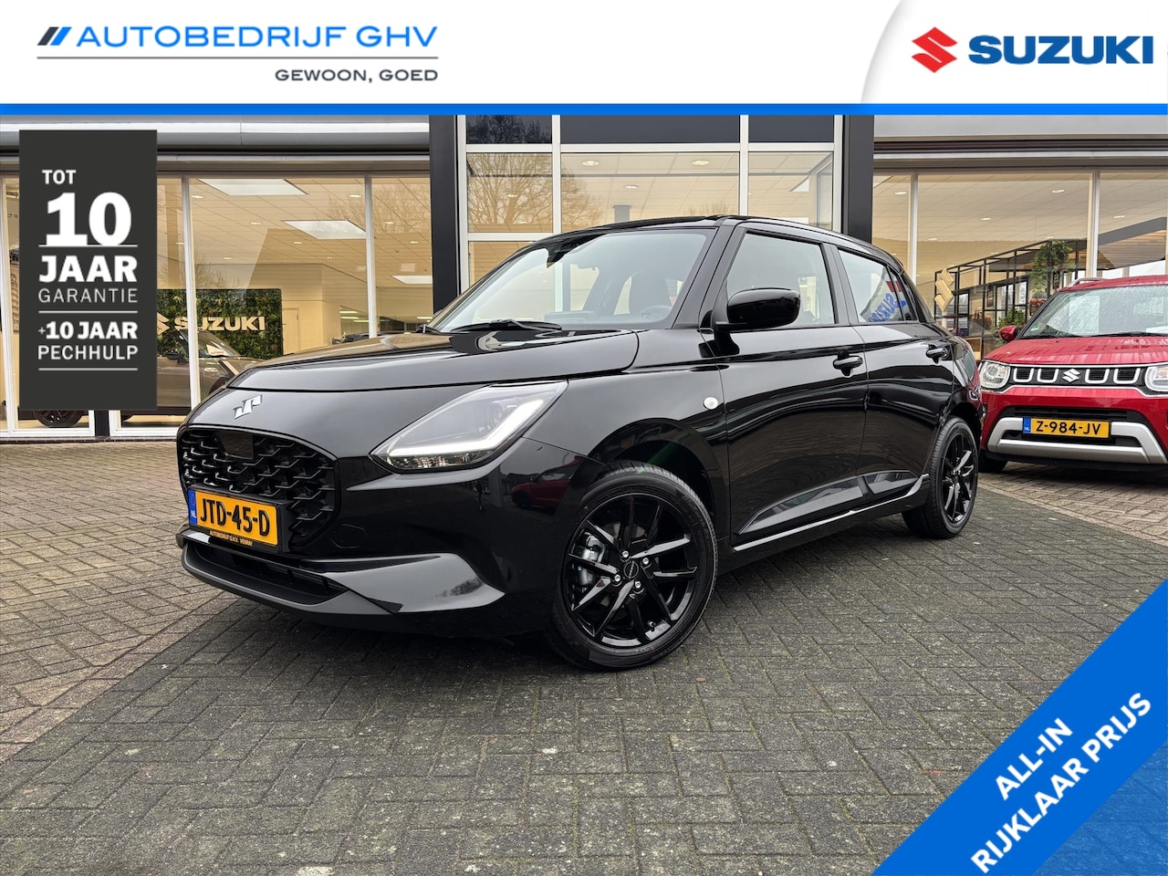 Suzuki Swift - 1.2 Smart Hybrid 83pk Comfort | Black Rhino | 16" LMV | - AutoWereld.nl