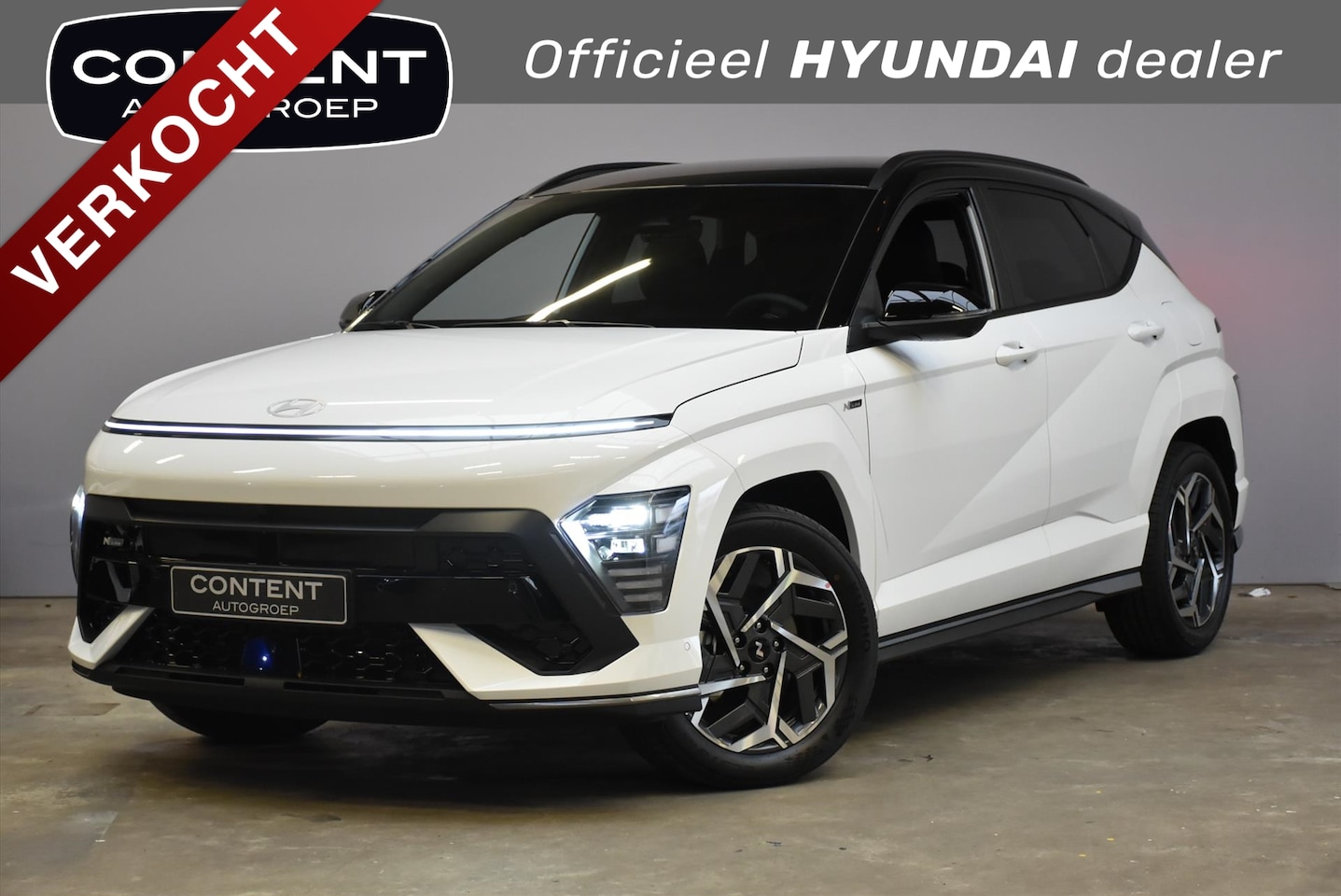 Hyundai Kona - 1.6 GDI HEV DCT N-Line I Two Tone I Inruilvoordeel - AutoWereld.nl