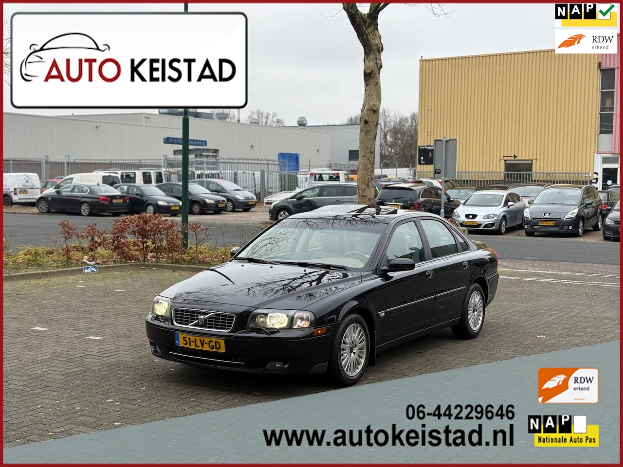 Volvo S80 - 2.9 EXCLUSIVE LEDER/XENON/SCHUIFDAK! NETTE STAAT! - AutoWereld.nl