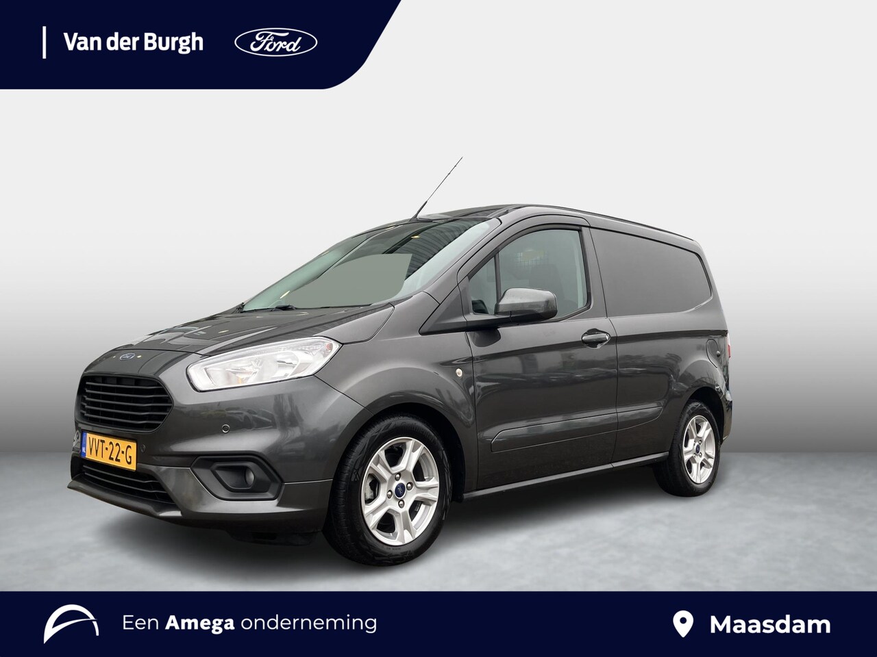 Ford Transit Courier - Limited 1.5 TDCi 100pk 12.713 km - WinterPack - Lichtmetalen velgen - AutoWereld.nl