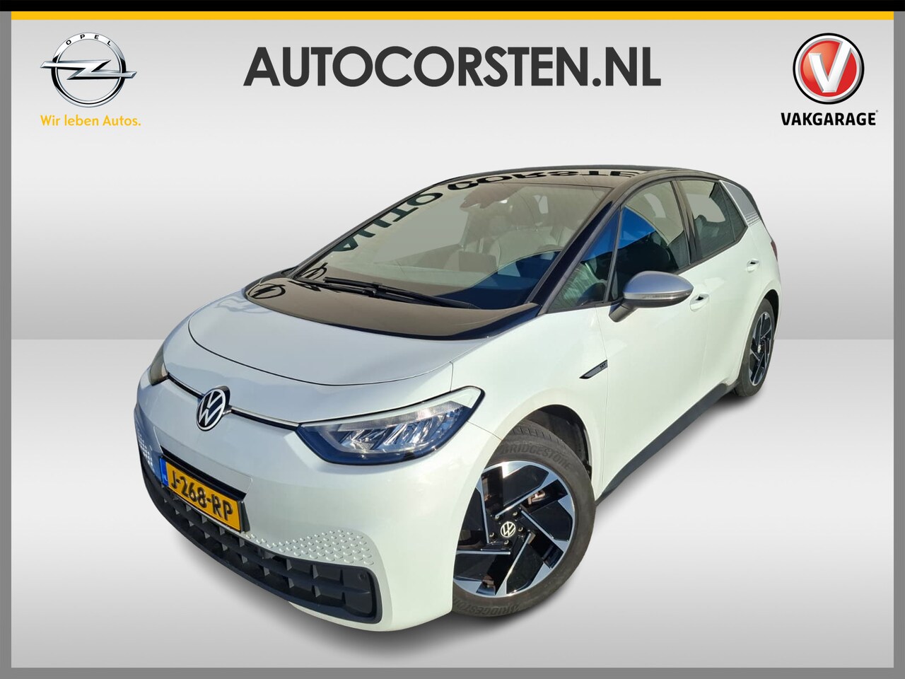 Volkswagen ID.3 - First 58kWh Navi Ecc Adap.Cruise Apple Carplay Android Auto Pdc Bluetooth Keyless Led Rijs - AutoWereld.nl