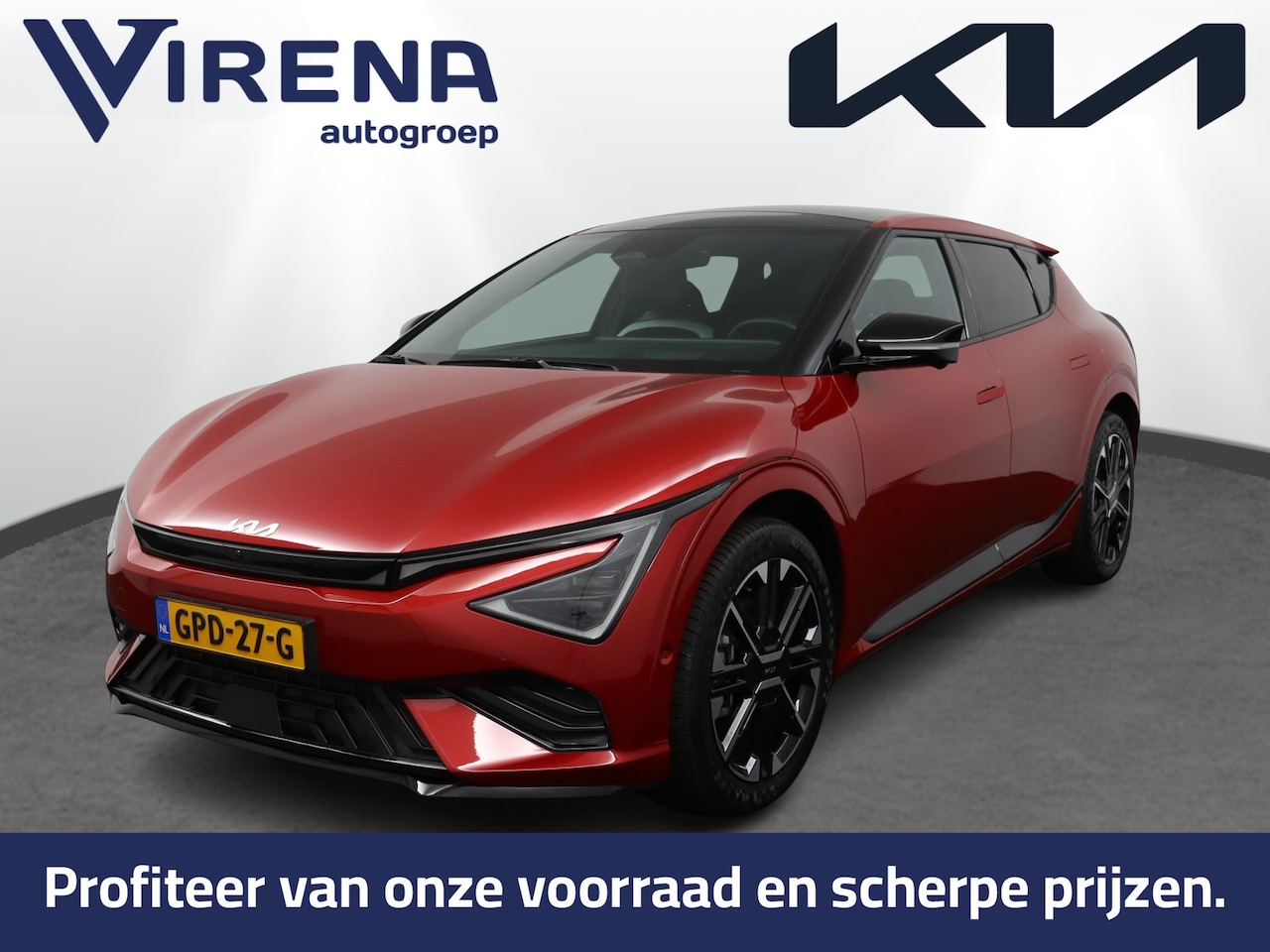 Kia EV6 - GT-Line 84 kWh - Stoel/Stuur verwarming - Stoel ventilatie - Geheugen bestuurdersstoel - H - AutoWereld.nl