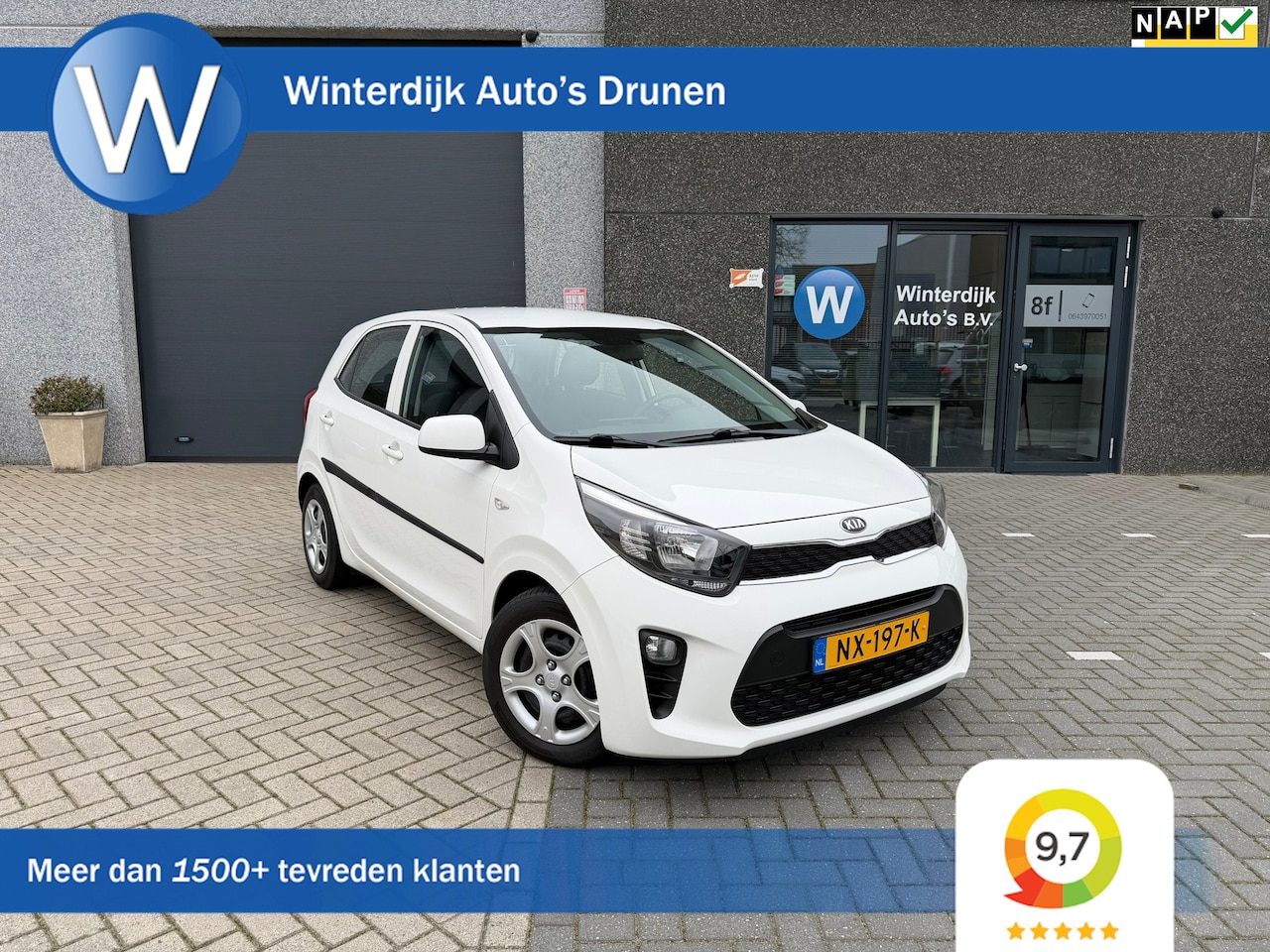 Kia Picanto - 1.0 CVVT ComfortLine Airco|5Drs|NAP|Topstaat - AutoWereld.nl