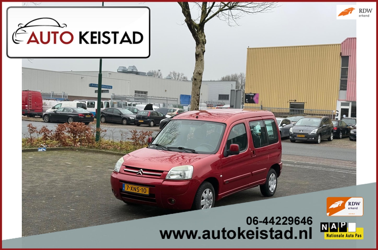 Citroën Berlingo - 1.4i 2X SCHUIFDEUR AIRCO/ELEKTR. RAMEN! ORIGINELE KILOMETERS! - AutoWereld.nl
