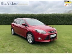 Ford Focus Wagon - 1.6 EcoBoost Titanium I 1ste Eigenaar I Dealer onderhouden I Trekhaak I Nwe APK I Zeer net