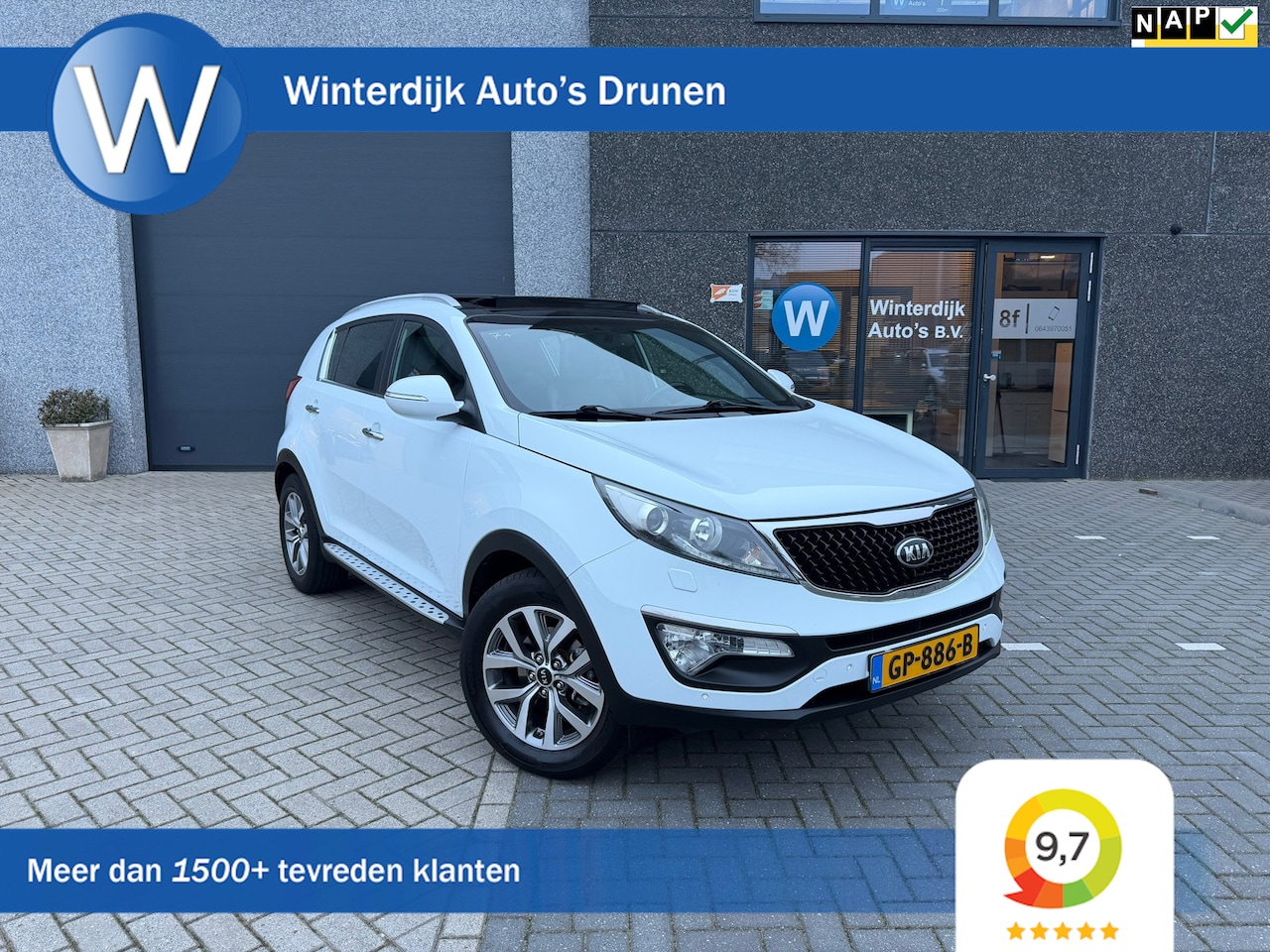 Kia Sportage - 1.6 GDI X-treme ExecutiveLine Pano|Keyless|NAP|Trekhaak - AutoWereld.nl