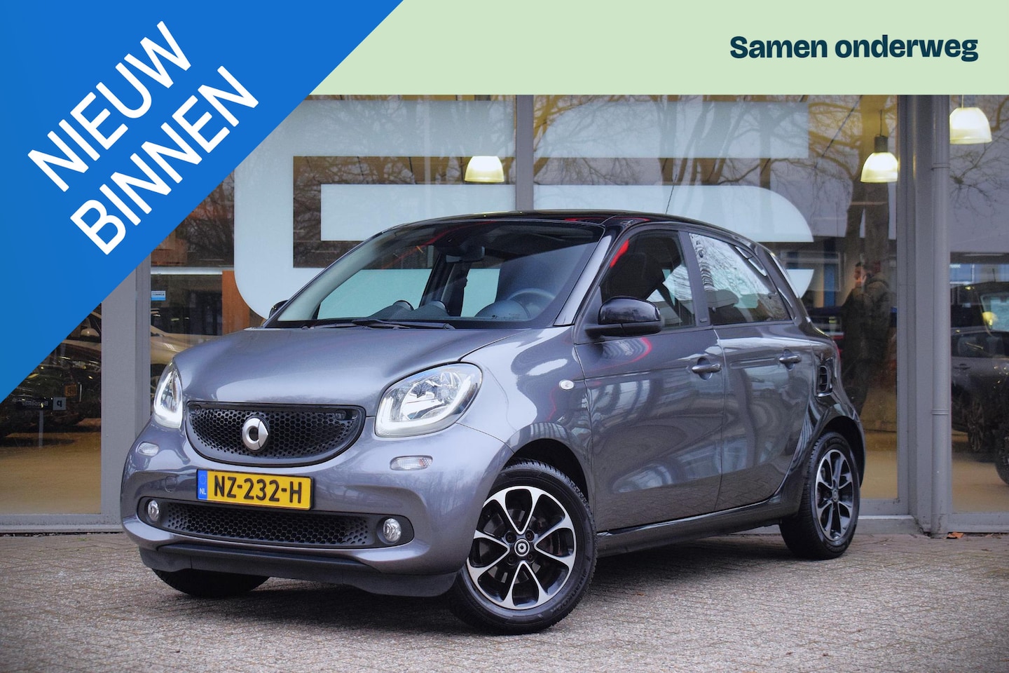 Smart Forfour - 1.0 Proxy |CRUISE|PANO|NAVI|BLUETOOTH|LED - AutoWereld.nl