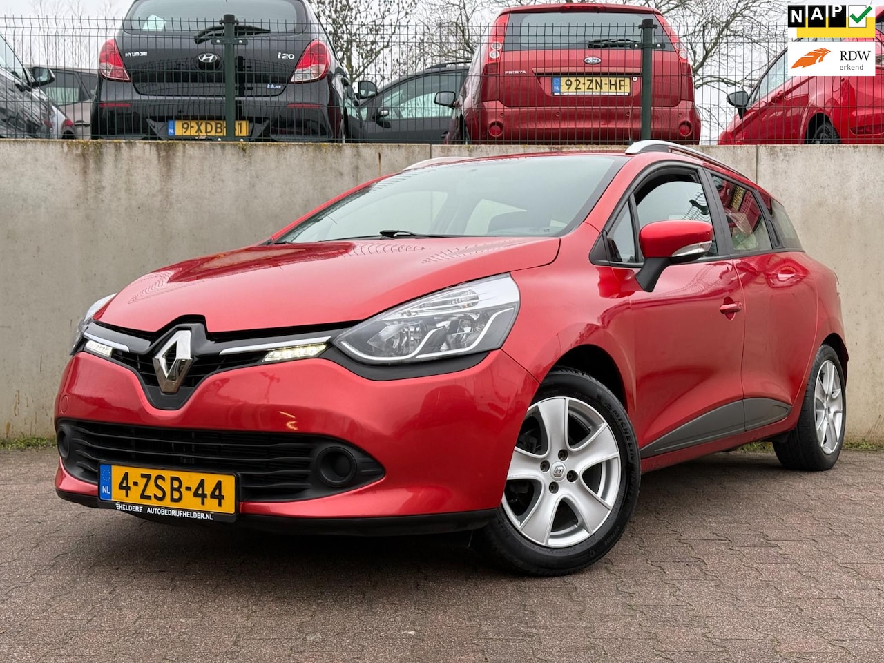 Renault Clio Estate - 1.2 Expression/AUTOMAAT/NAVI/STOEL VERWARMING/CRUISE/NIEUWE APK AFLEVERENIG/1STE EIGENAAR/ - AutoWereld.nl