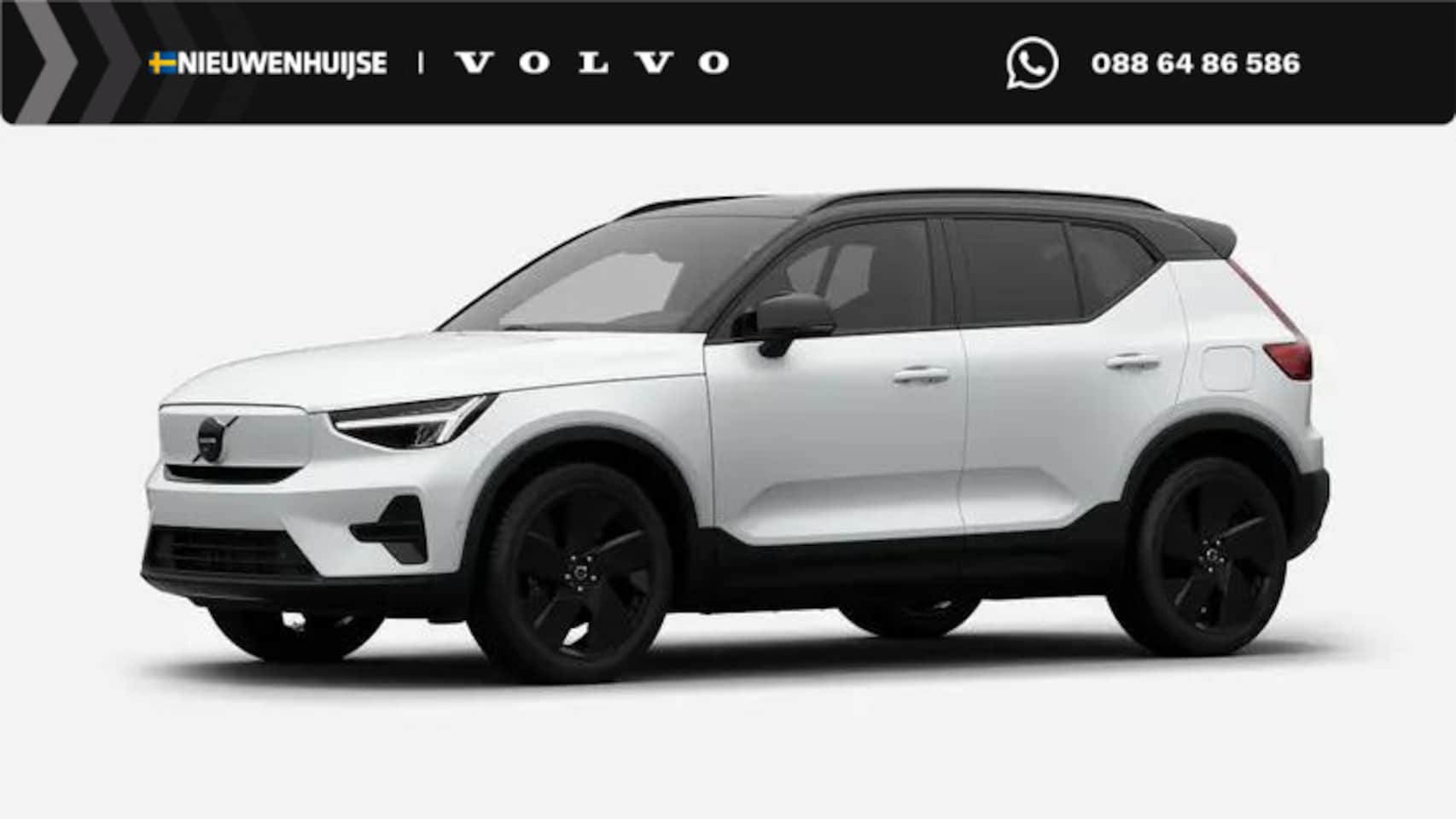 Volvo EX40 - Single Motor Ext. Range Ultra Bl. Ed. Eur. 82 kWh | Google | Stoelverwarming Voor + Achter - AutoWereld.nl