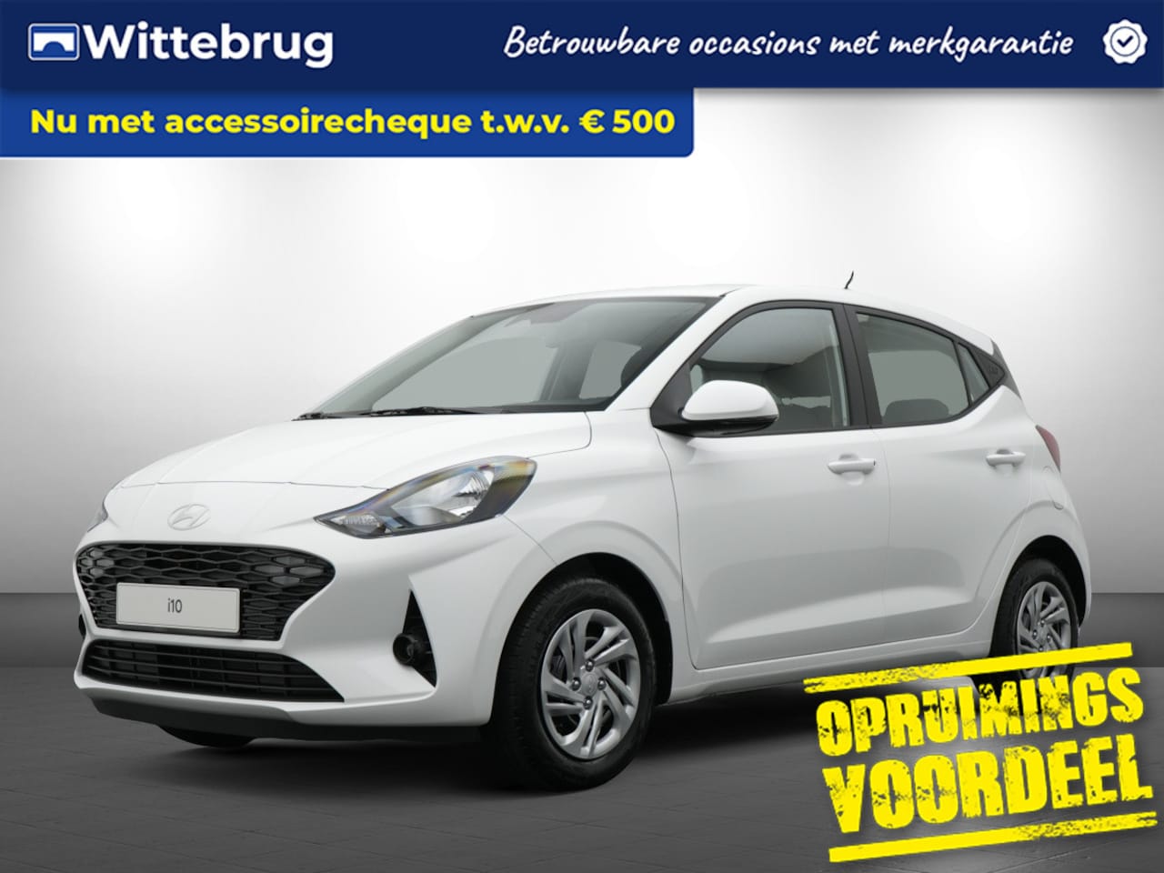 Hyundai i10 - 1.0 Comfort APPLE / ANDROID NAVIGATIE | AIRCO | ZUINIGE AUTO! - AutoWereld.nl