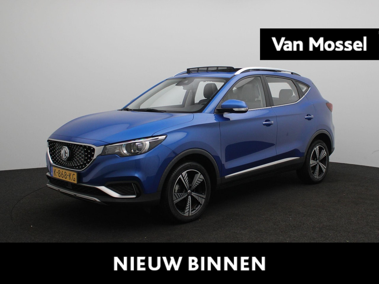 MG ZS - Luxury 45 kWh | Panoramadak | Leder | Stoelverwarming | Camera | Carplay | - AutoWereld.nl