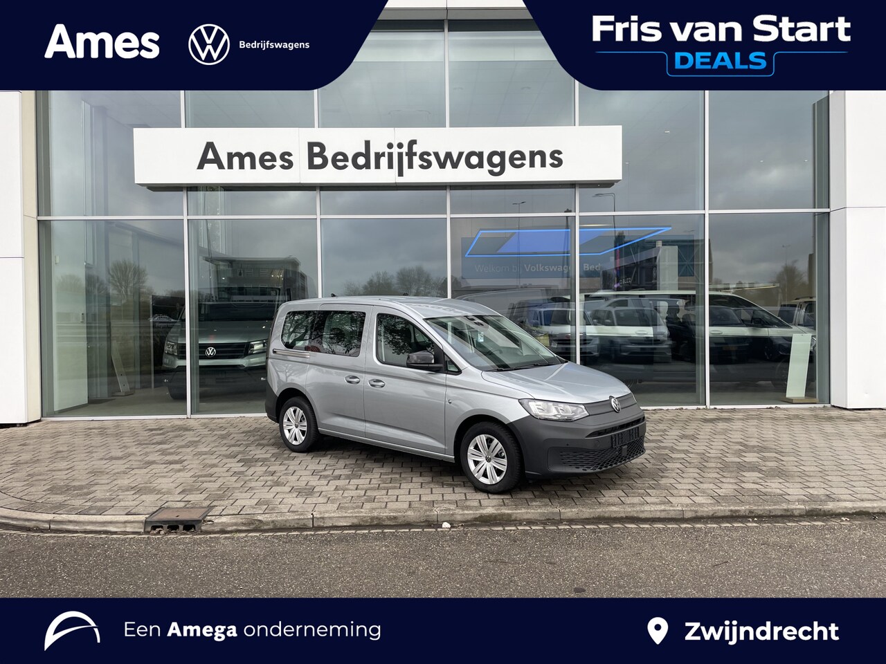 Volkswagen Caddy - Kombi 1.5 TSI 150PK DSG Hybride | app connect | trekhaak | 5 zitplaatsen | Trekhaak | App - AutoWereld.nl