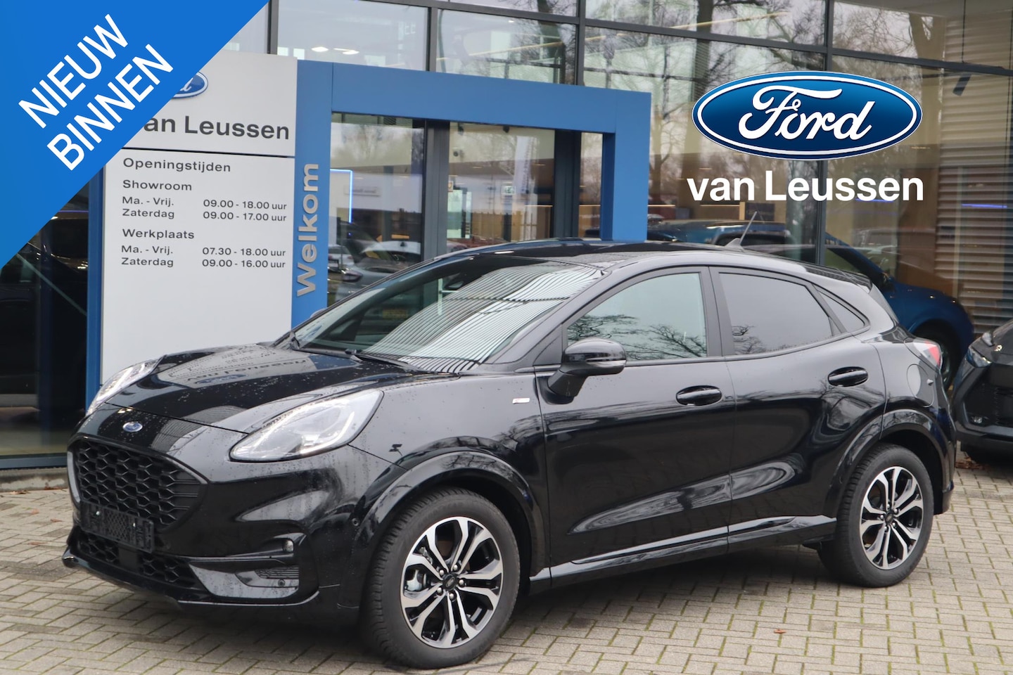Ford Puma - 155PK HYBRID ST-LINE AUTOMAAT EL-ACHTERKLEP WINTERPACK NAVI CLIMA AD-CRUISE APPLE/ANDROID - AutoWereld.nl