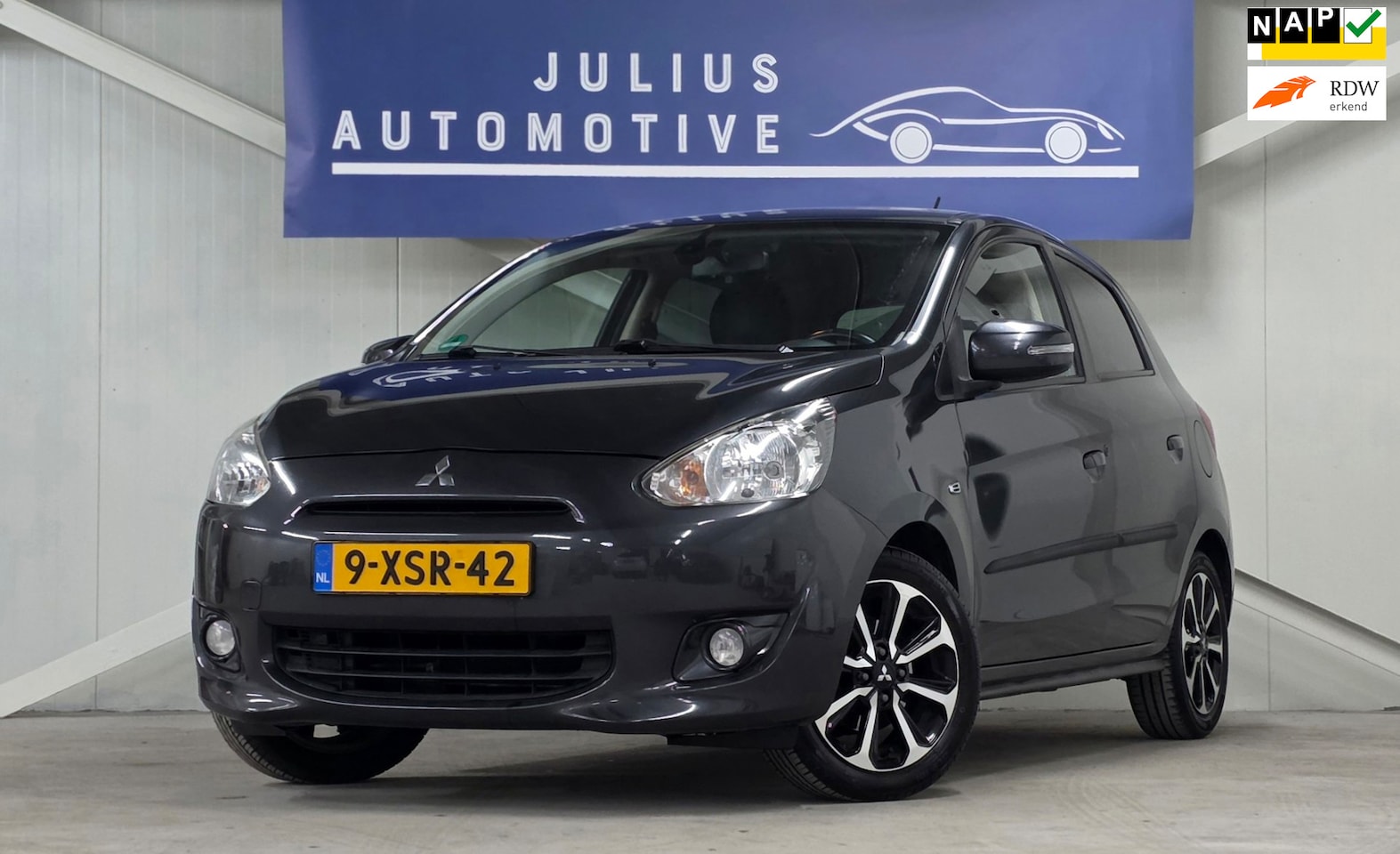 Mitsubishi Space Star - 1.2 Instyle Navi Keyless Camera Goed Onderhouden Mooi! - AutoWereld.nl
