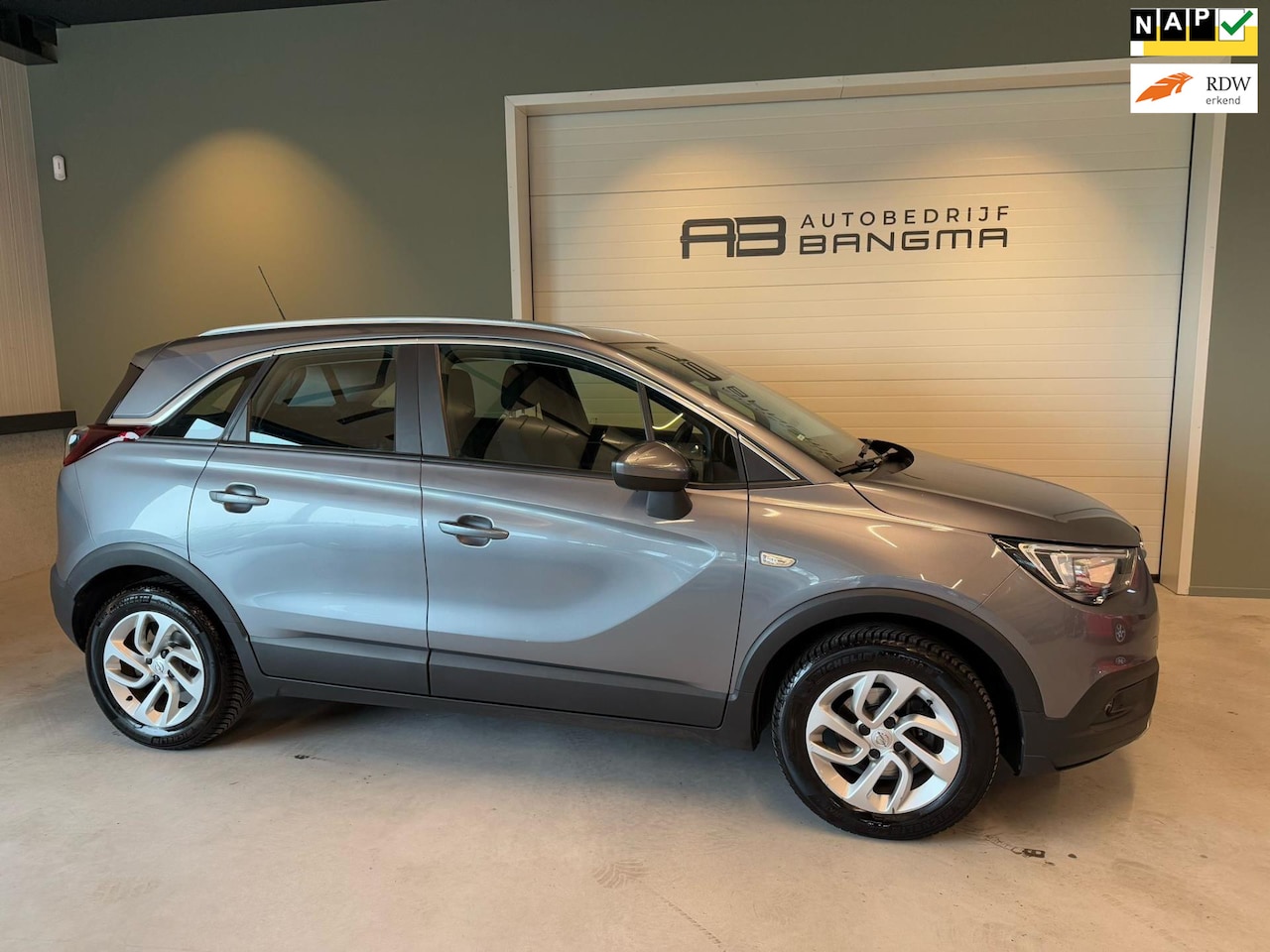 Opel Crossland X - 1.2 TURBO ONLINE EDITION/CLIMA AIRCO/NAVIGATIE/LM-VELG/CRUISE CONTROL/ISOFIX/2eEIGENAAR/98 - AutoWereld.nl