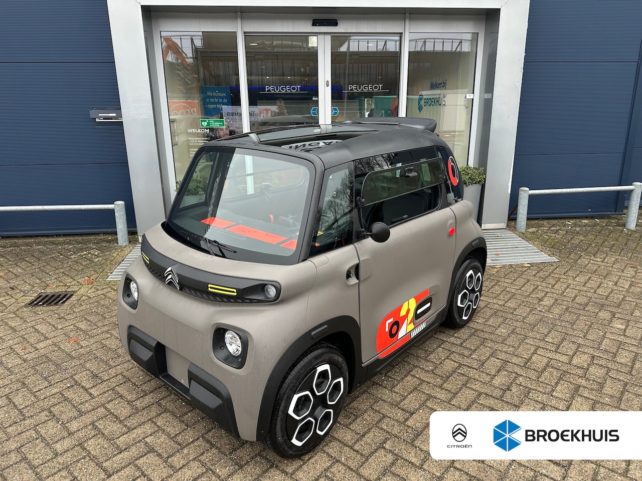 Citroën Ami - Brommobiel AMI Peps | Kunstlederen bekleding | LED achterlichten | LED koplampen - AutoWereld.nl