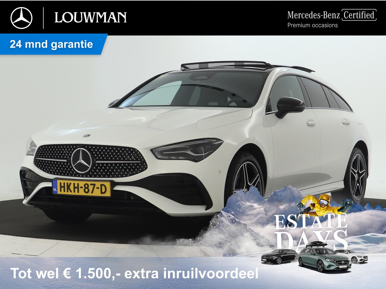 Mercedes-Benz CLA-klasse Shooting Brake - 250 e AMG Face Lift Plug-In Hybride | AMG Line Premium | Night Pakket | Panoramadak | 11 k - AutoWereld.nl
