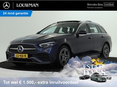 Mercedes-Benz C-klasse Estate - 300 e AMG Plug-In Hybride AMG Line | Trekhaak | Panorama Schuif-Kanrteldak | Distronic | S