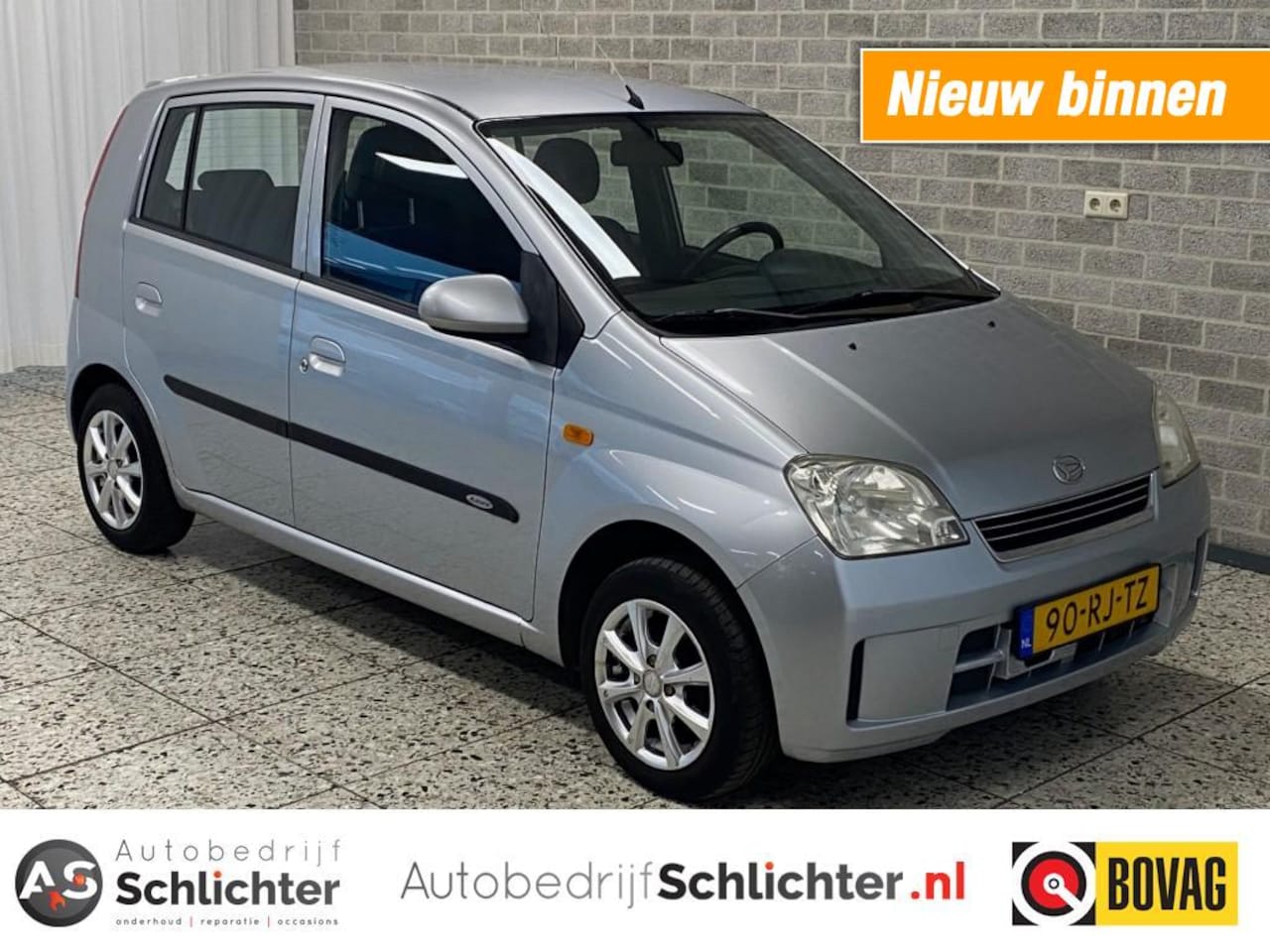 Daihatsu Cuore - 1.0 Azure 5 Deurs Airco/LM-Velgen/Stuurbekr./Nieuwe APK - AutoWereld.nl