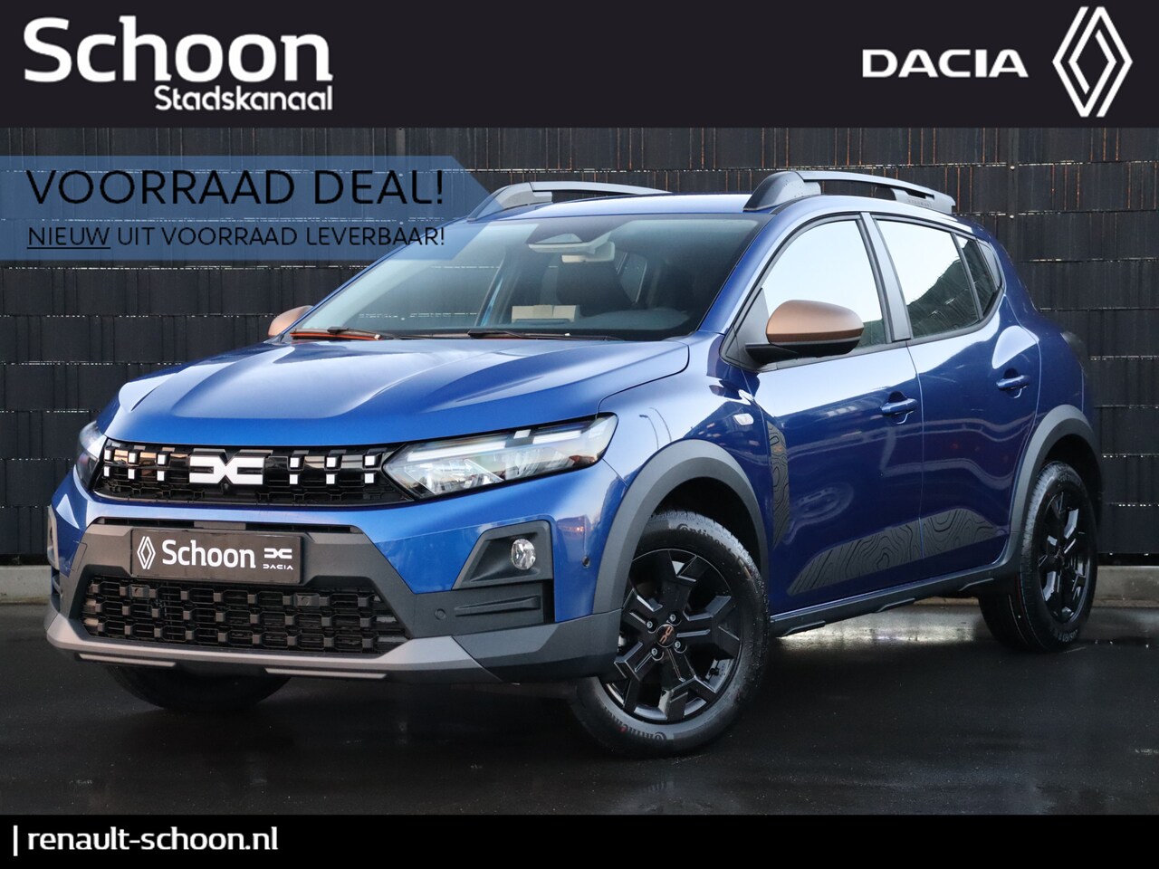 Dacia Sandero Stepway - 1.0 TCe 110 limited edition | 7 jaar garantie | 360 Camera | Navigatie | Cruise Control | - AutoWereld.nl
