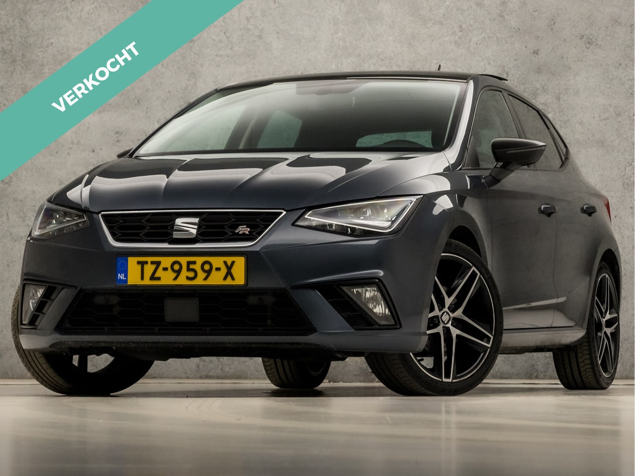 SEAT Ibiza - 1.0 TSI FR Intense Sport (SCHUIFDAK, APPLE CARPLAY, GROOT NAVI, CLIMATE, STOELVERWARMING, - AutoWereld.nl