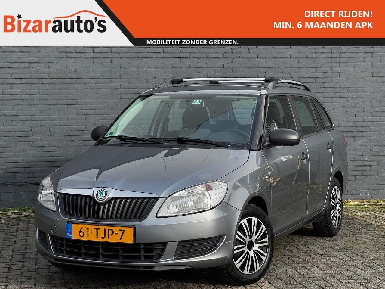 Skoda Fabia Combi - 1.2-12V Fresh - Airco - Trekhaak - - AutoWereld.nl