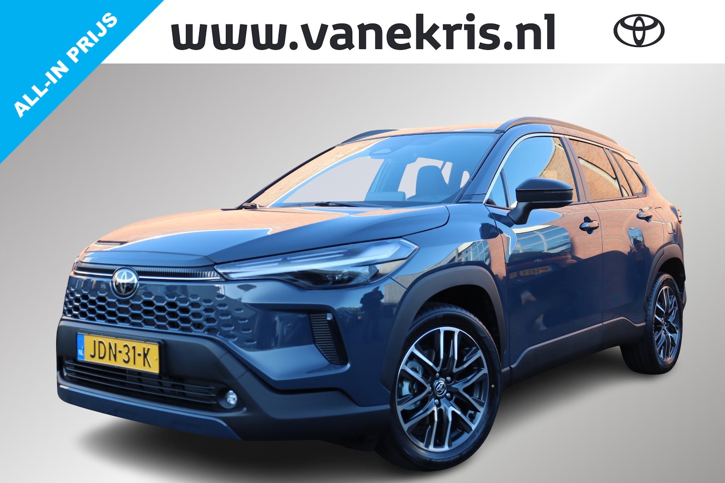 Toyota Corolla Cross - Hybrid 140 Dynamic Hybrid 140 Dynamic, BSM, Adaptieve cruise control, Apple CarPlay / Android Auto, Parkeerse - AutoWereld.nl