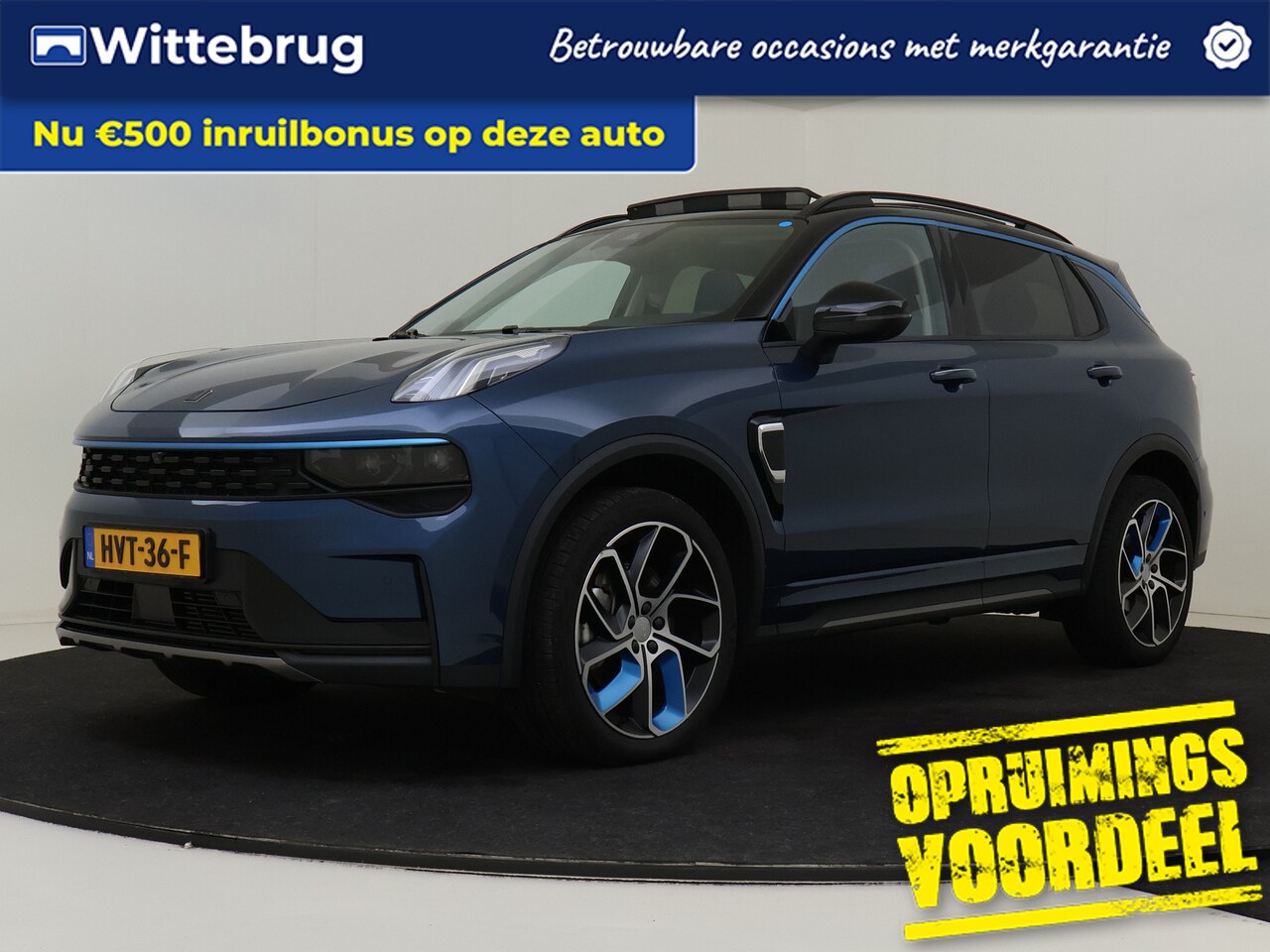 Lynk & Co 01 - 1.5 | Benzine | Glazen | Panoramadak | Adaptive cruise control | Parkeersensoren - AutoWereld.nl