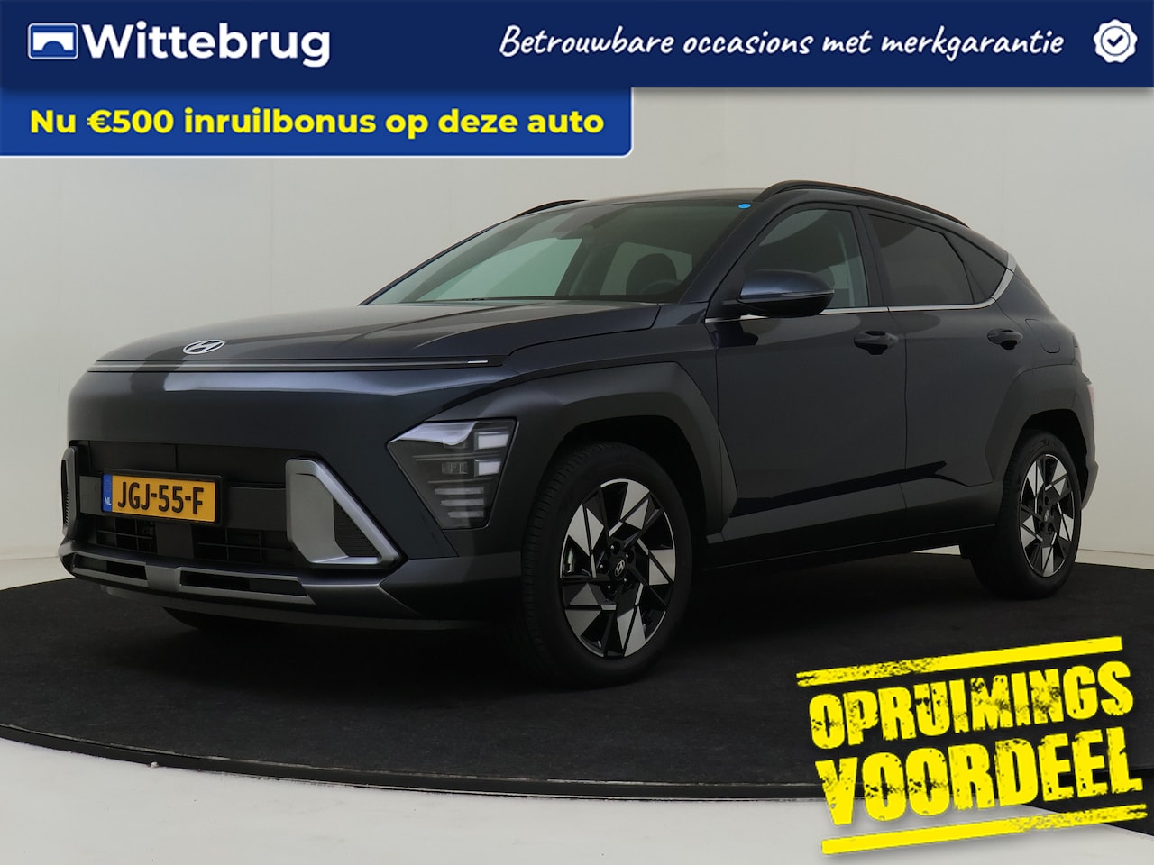 Hyundai Kona - 1.6 GDI HEV Comfort Smart \ Navigatie | Lichtmetalen Velgen | Camera en Parkeerhulp | - AutoWereld.nl