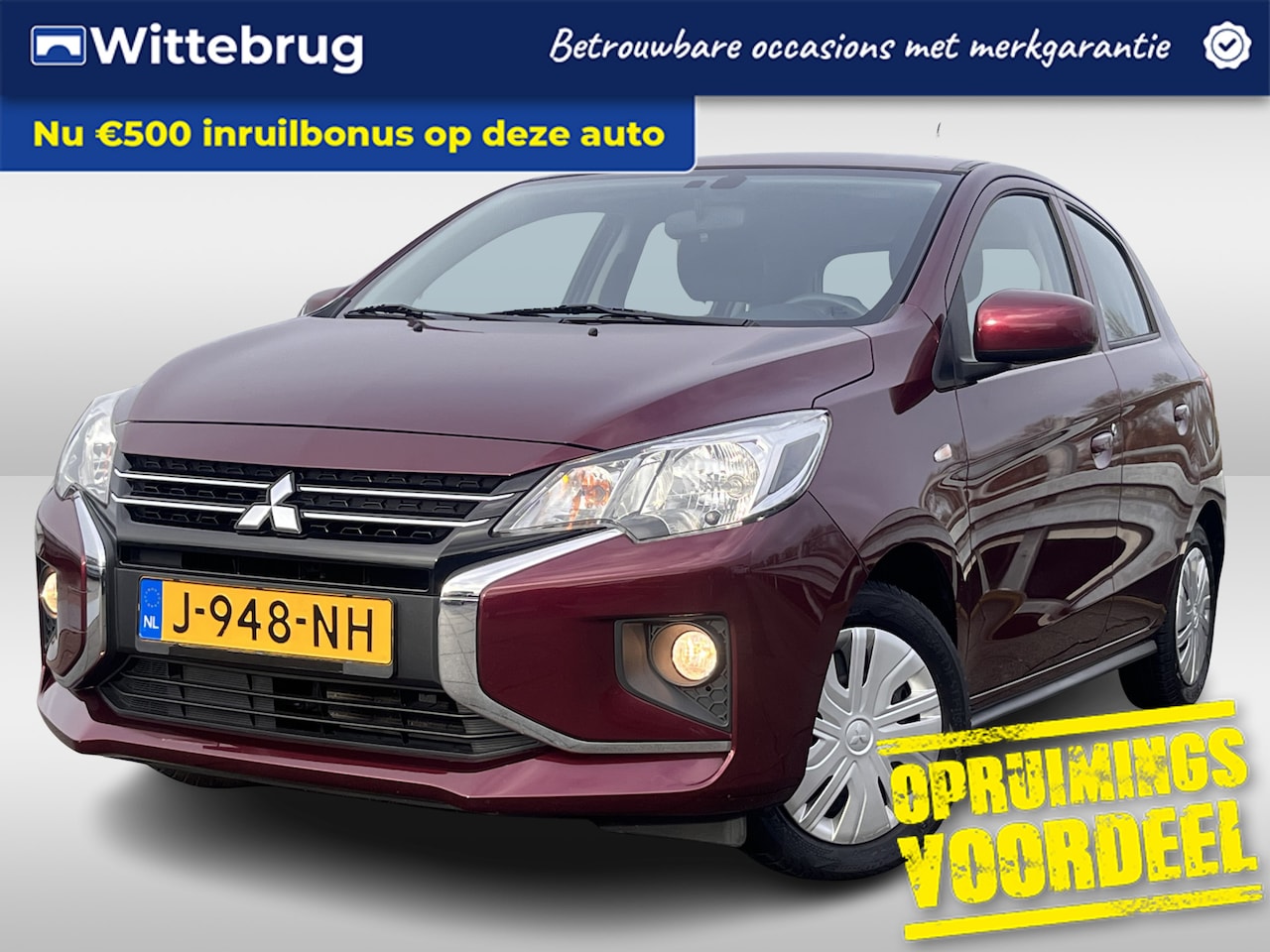 Mitsubishi Space Star - 1.0 Cool+ RADIO CD / USB | AIRCO | LEUKE ZUINIGE AUTO! - AutoWereld.nl