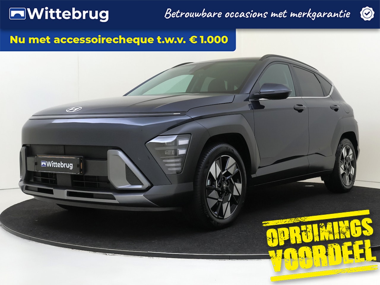 Hyundai Kona - 1.6 GDI HEV Comfort Smart | Adapt. Cruise | Full Map Navigatie | Stoelverwarming | Camera - AutoWereld.nl