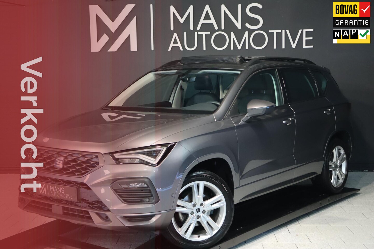 SEAT Ateca - 1.5 TSI FR / PANODAK / KEYLESS / ACC / CAMERA / CARPLAY - AutoWereld.nl