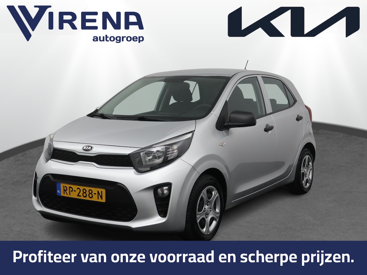 Kia Picanto - 1.0 CVVT EconomyLine - Radio - Dealer onderhouden! - Stuurbekrachtiging - Virena Zekerheid - AutoWereld.nl