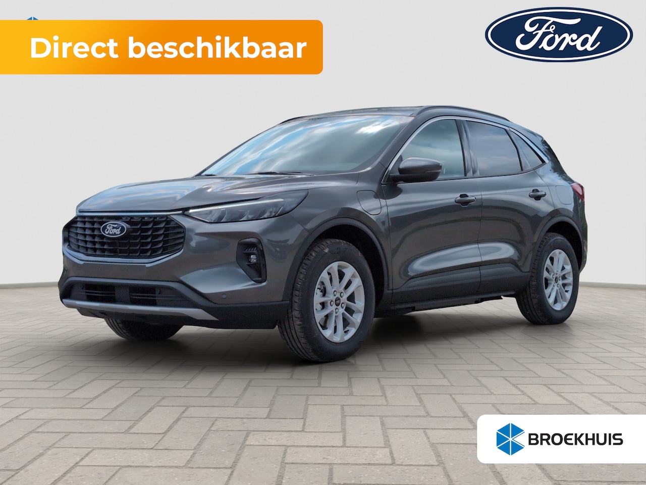 Ford Kuga - 2.5 PHEV Titanium | Cruise control adaptief met Stop&Go en stuurhulp | Draadloze telefoonl - AutoWereld.nl
