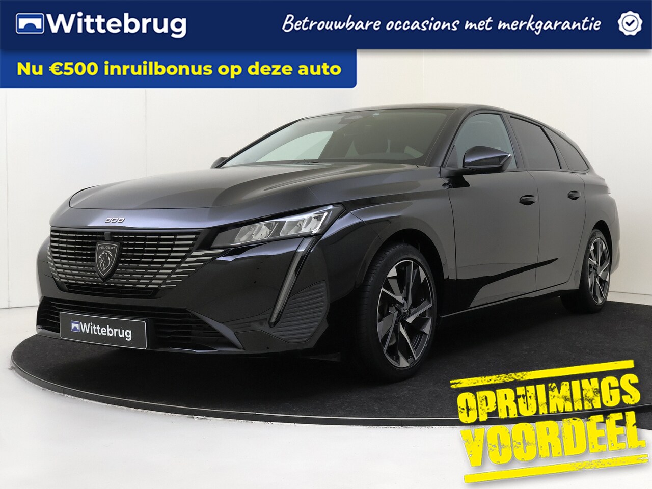 Peugeot 308 SW - 1.2 PureTech 130 PK Allure Pack Business Navigatie | trekhaak | Keyless | Camera | - AutoWereld.nl