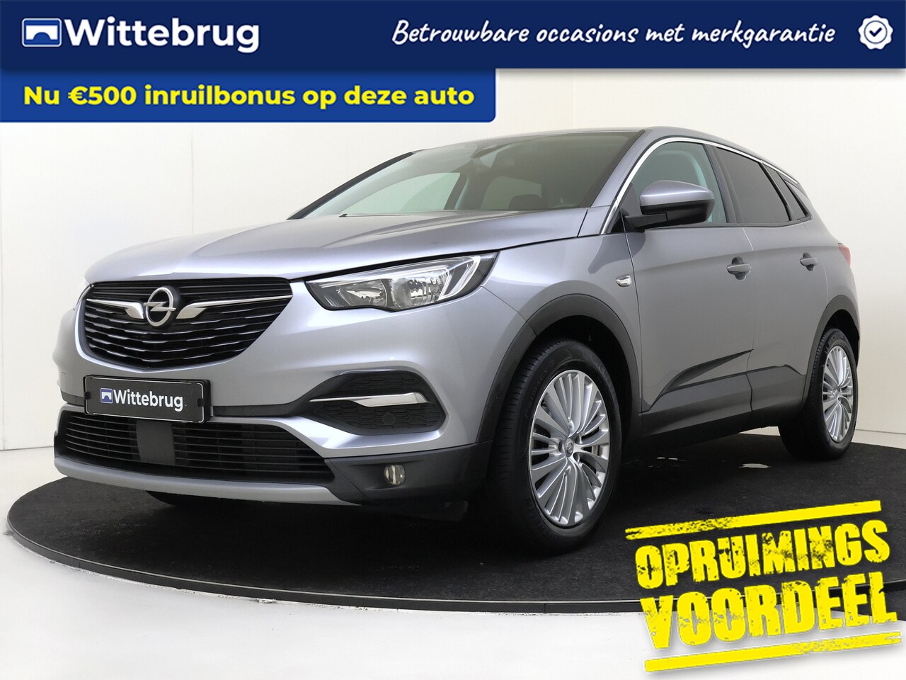 Opel Grandland X - 1.2 Turbo Innovation Navigatie | Keyless entry | Elektrische achterklep - AutoWereld.nl