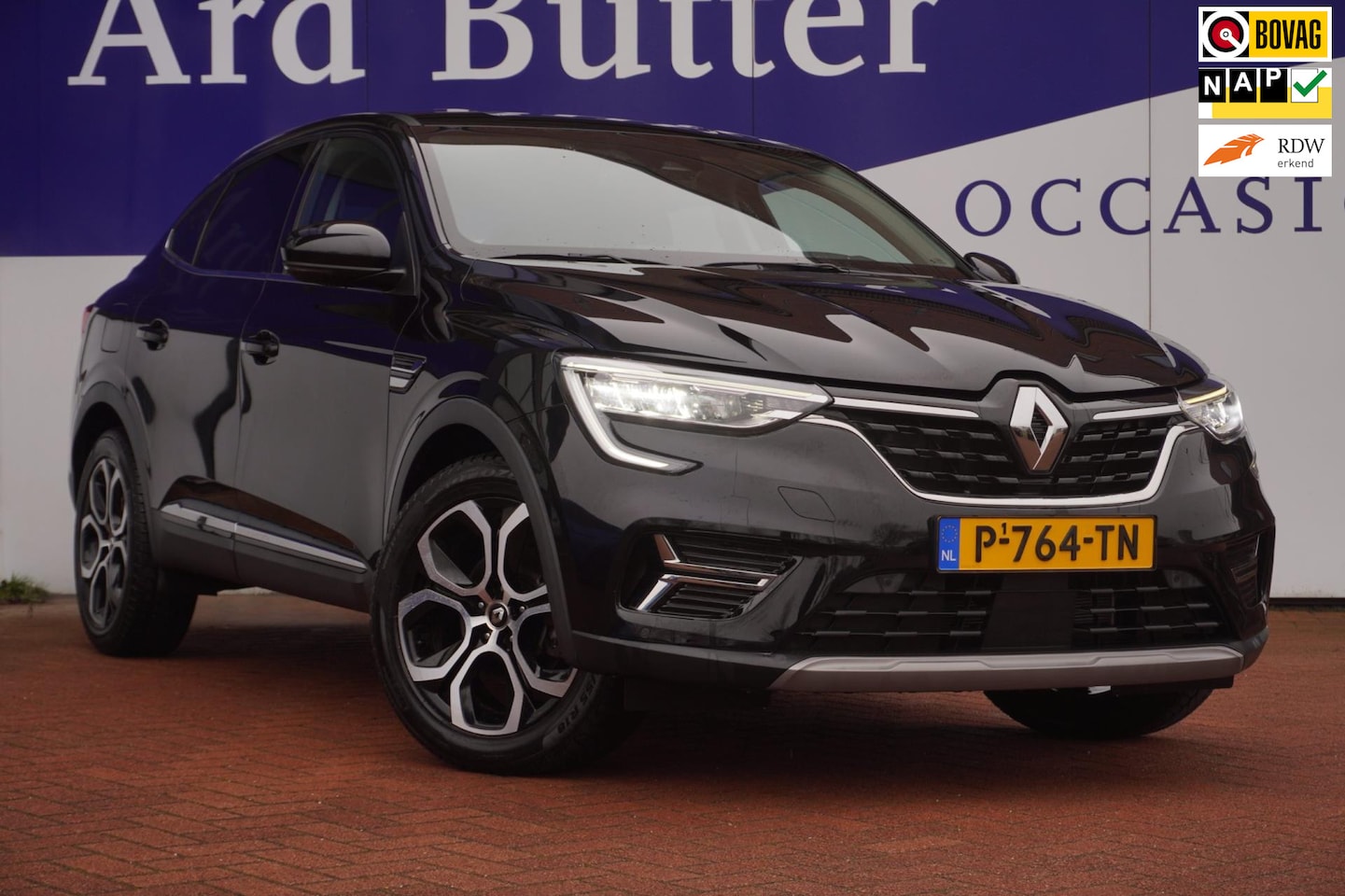 Renault Arkana - 1.6 E-Tech Hybrid 145 Intens+Led+Half-Leder+stoel&stur-verw+Full-navigatie+camera+18"Lmv = - AutoWereld.nl