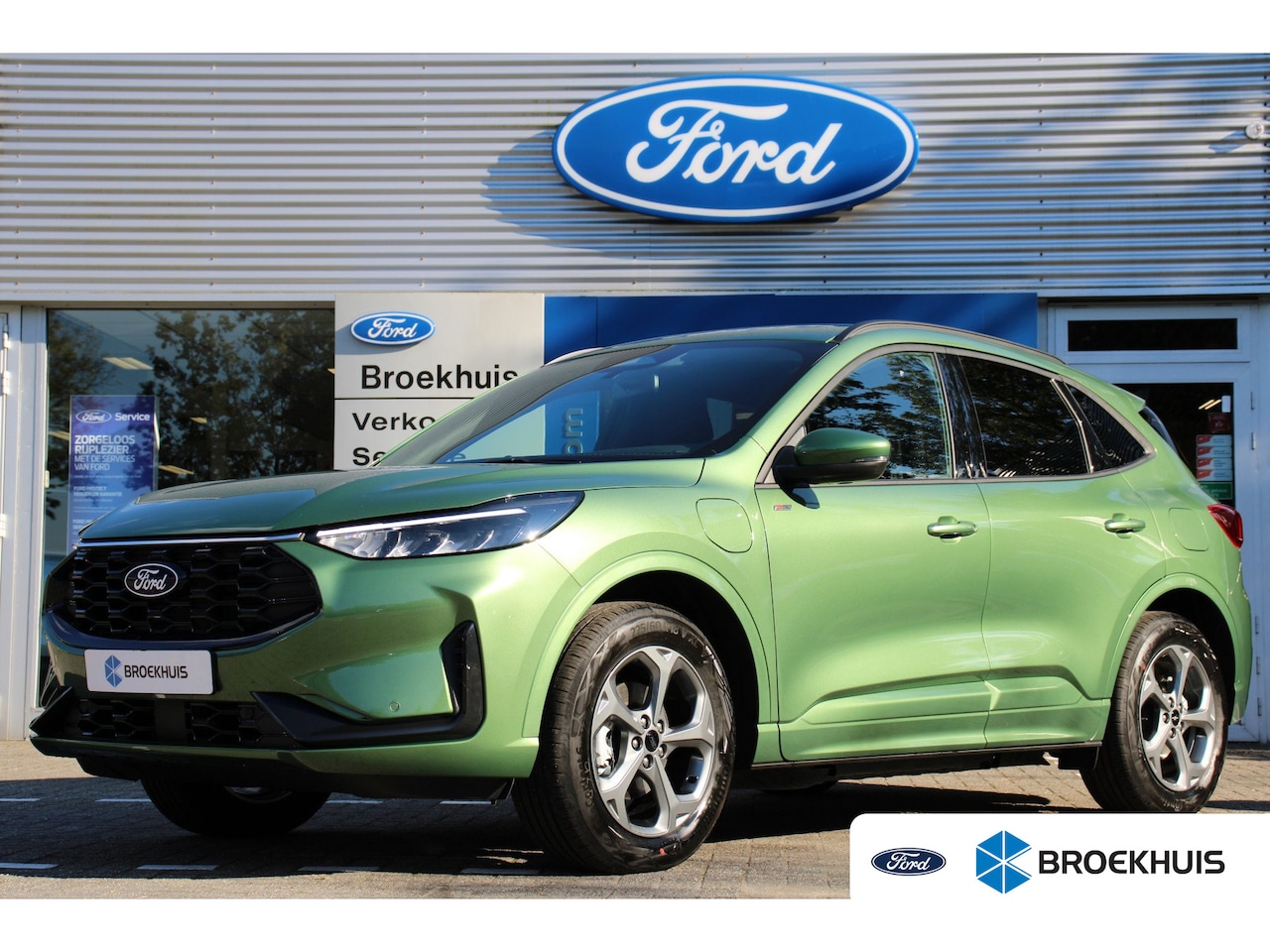 Ford Kuga - 2.5 PHEV ST-LINE | NIEUW MODEL | NL-AUTO! I CAMERA | NAVI | CRUISE | 2100KG TREKGEWICHT | - AutoWereld.nl