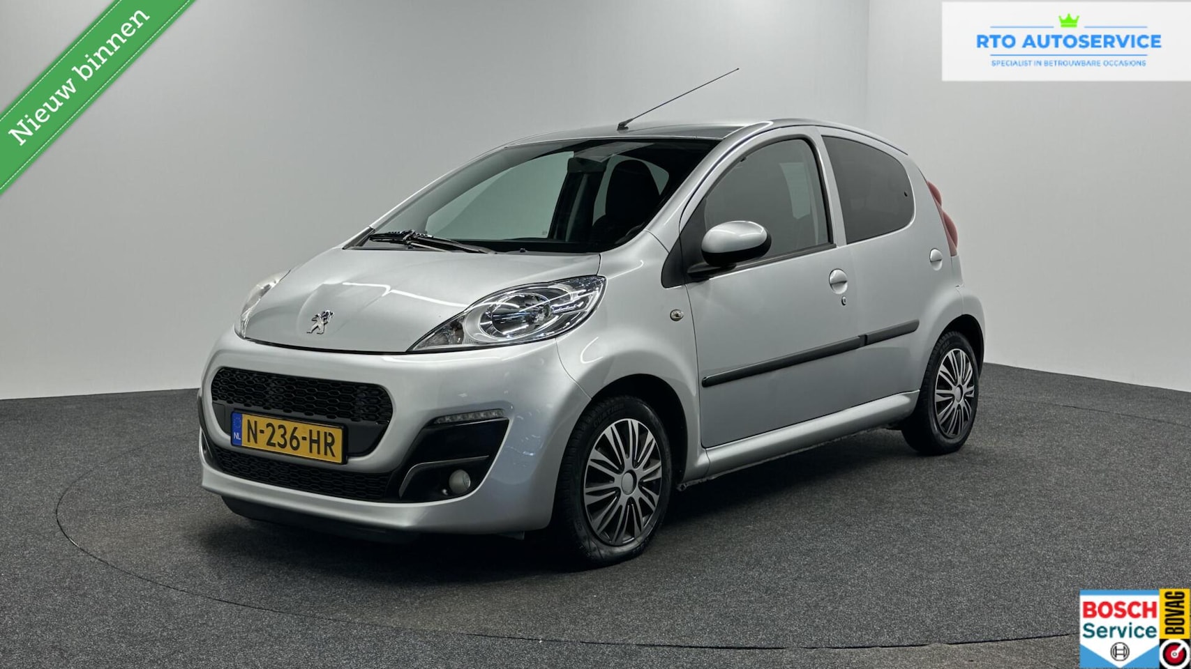 Peugeot 107 - 1.0 Access AIRCO ELEKTRISCHE RAMEN TOEREN TELLER. - AutoWereld.nl