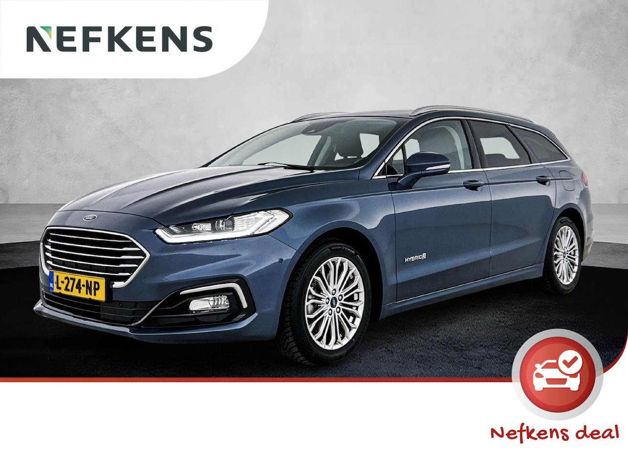 Ford Mondeo Wagon - 187pk HEV Titanium | 1ste eigenaar | Camera | Electrische klep | Dodehoekdetectie | LED la - AutoWereld.nl