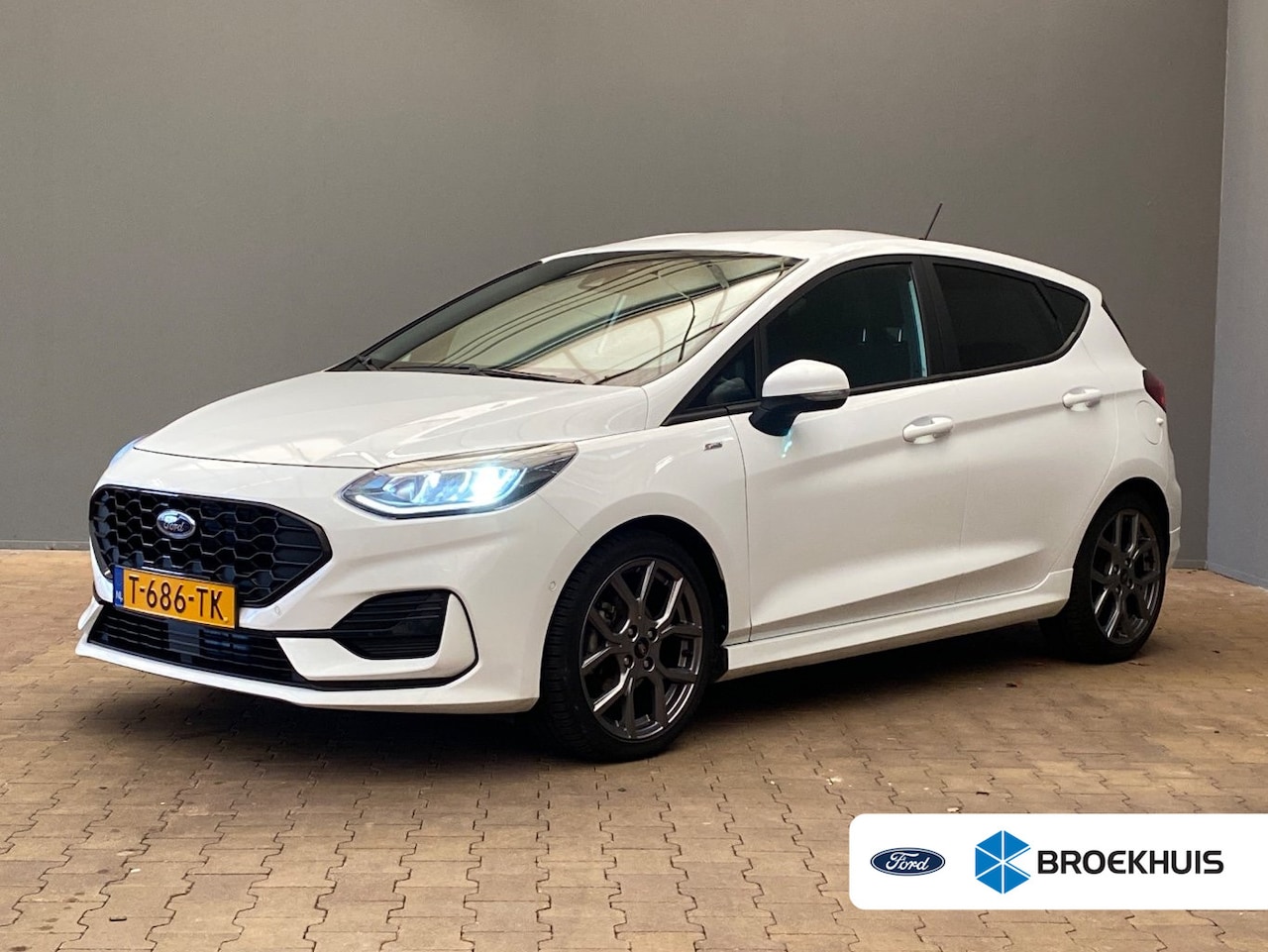 Ford Fiesta - 1.0 EcoBoost Hybrid ST-Line X | Winterpack | B&O | Camera | Navigatie | Keyless | DAB | Ca - AutoWereld.nl
