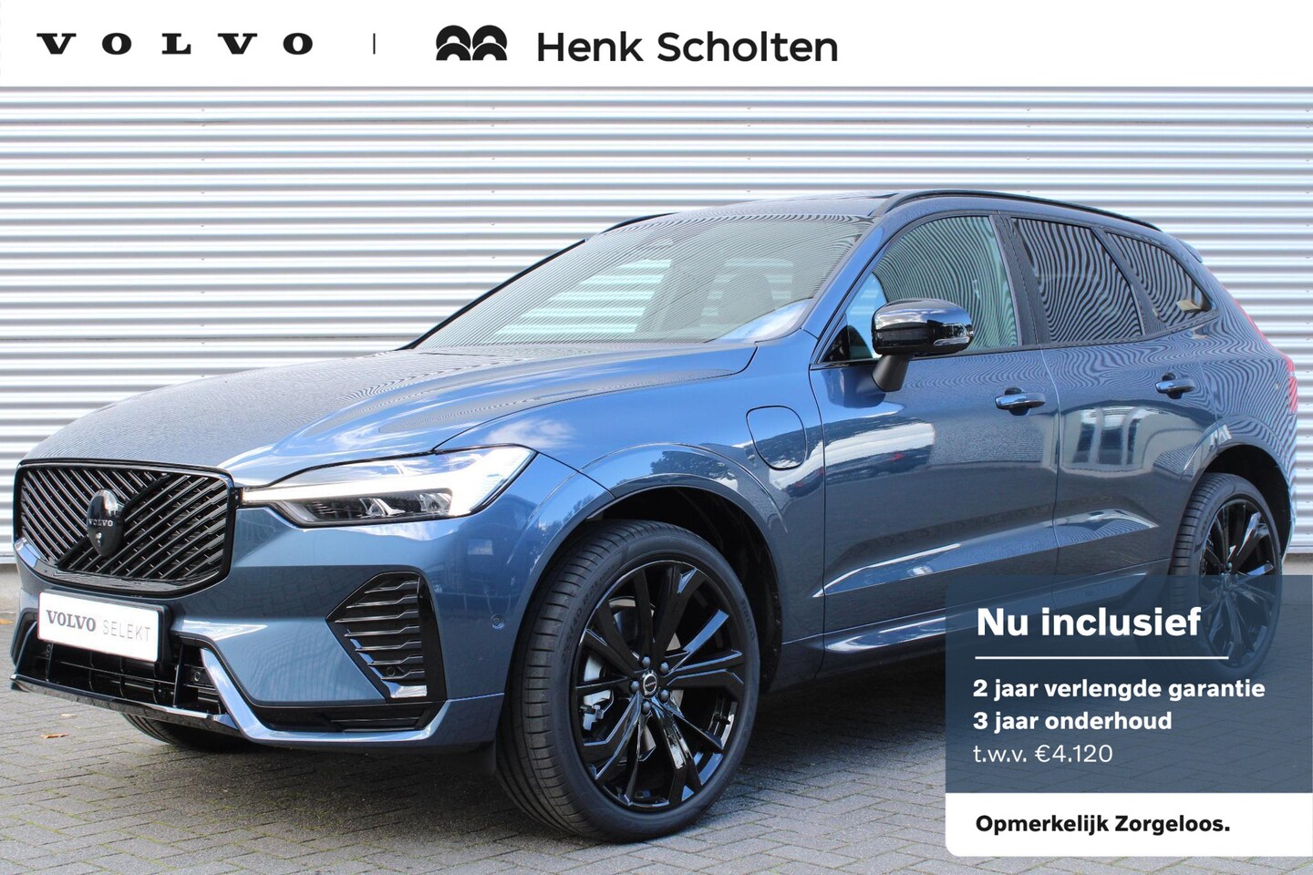 Volvo XC60 - 2.0 T6 Plug-in hybrid AWD Plus Black Edition | Lichtmetalen Velgen 21" | Luxe Lederen/stof - AutoWereld.nl