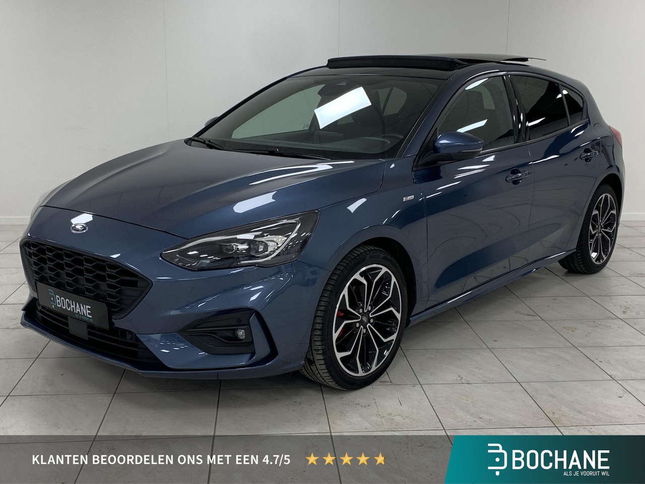 Ford Focus - 1.0 EcoBoost Hybrid ST Line X Business AFNEEMBARE TREKHAAK | PANORAMADAK | NAVIGATIE | ACH - AutoWereld.nl