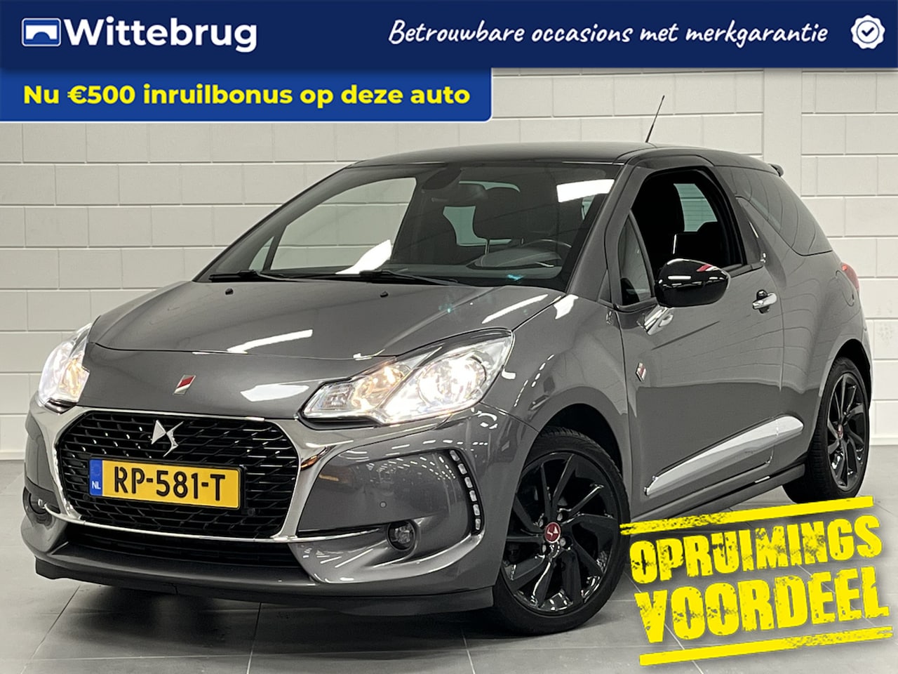DS 3 - 1.2 110PK PureTech Performance Line | NAVIGATIE | PARKEERCAMERA | SPORTIEF! - AutoWereld.nl