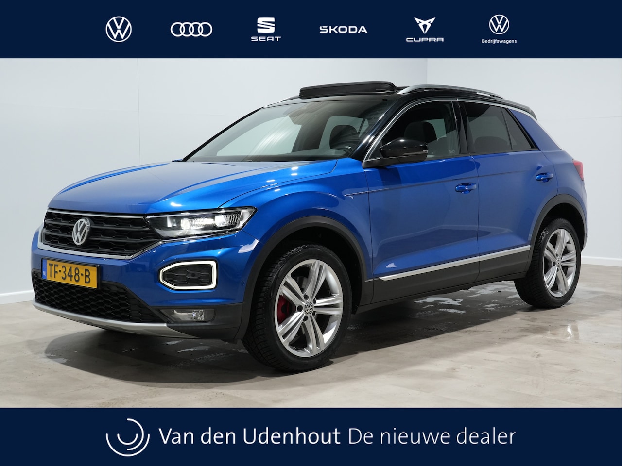 Volkswagen T-Roc - 1.5 TSI 150pk Automaat Sport Executive Advance Trekhaak Panoramadak Navigatie Camera Keyle - AutoWereld.nl