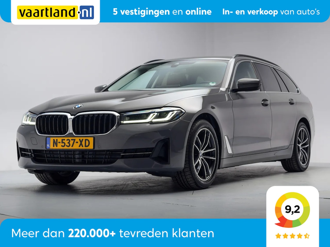 BMW 5-serie Touring - 520i Business Edition+ [ Leder Nav prof ] - AutoWereld.nl