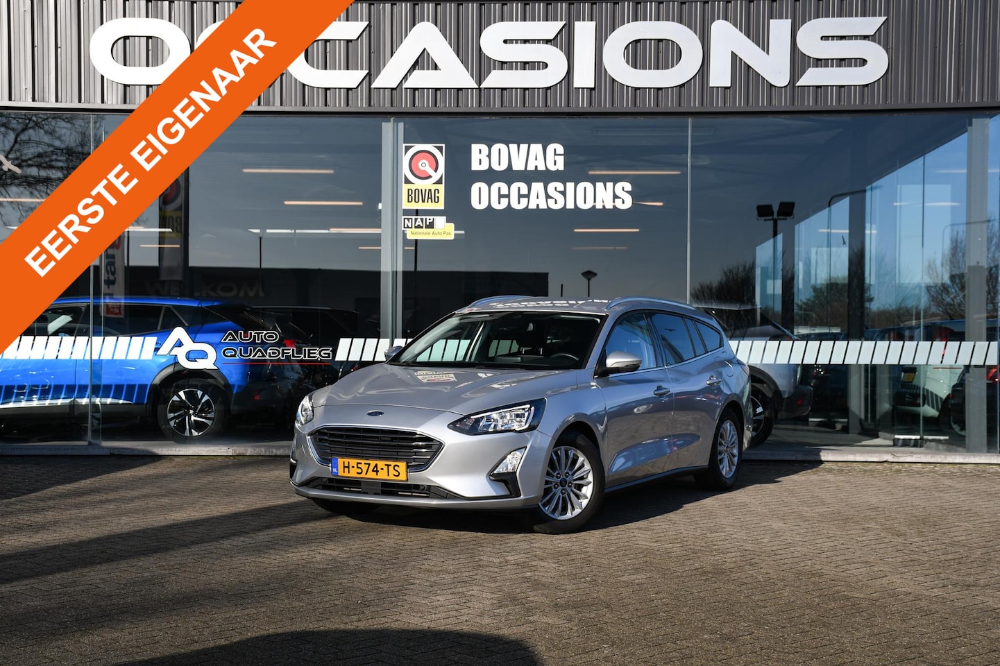 Ford Focus Wagon - 1.0 EcoBoost Titanium Business 1 EIGENAAR - AutoWereld.nl