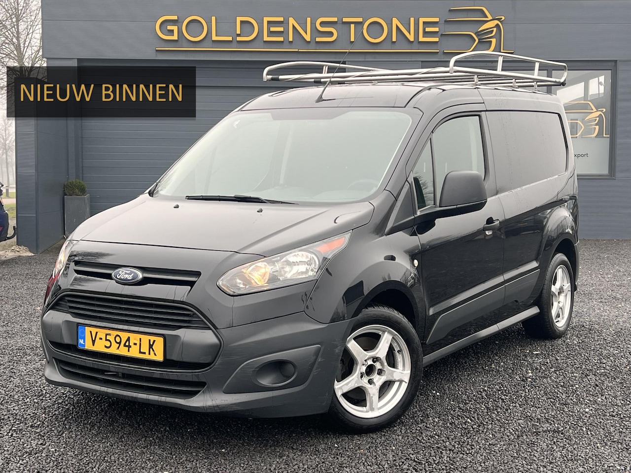 Ford Transit Connect - 1.5 TDCI L1 Economy Edition Airco,Bluetooth,LM Velgen,Dak Imperiaal,Trekhaak,N.A.P,Nieuwe - AutoWereld.nl