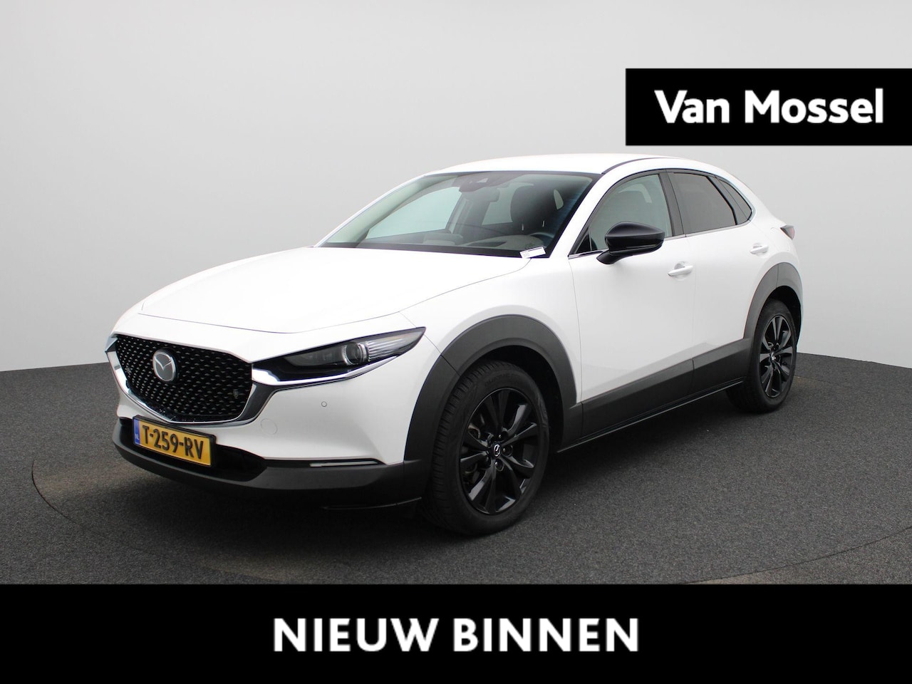 Mazda CX-30 - 2.0 e-SkyActiv-X M Hybrid Luxury | LEER | STOEL-STUURWIELVERWARMING | BOSE AUDIO | HEAD-UP - AutoWereld.nl