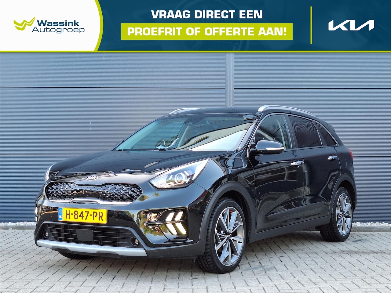 Kia Niro - 1.6 GDi Hybrid 141pk DCT6 DynamicPlusLine | 18 inch | Stoelen stuurverwarming | Navigatie - AutoWereld.nl